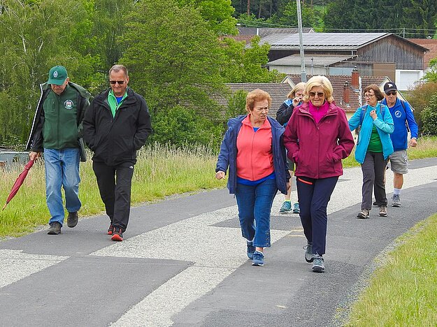 Gesellige Wanderung im Südburgenland